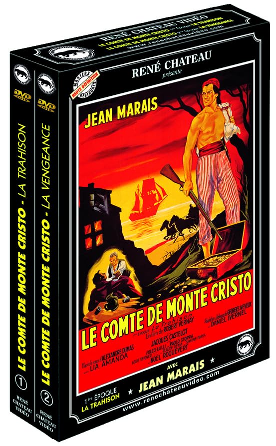 Le comte de monte cristo : Marais, Jean, Amanda, Lia, Ivernel